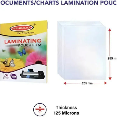 Lamination Pouch 8x10 Inches 125 Microns - LAMINATION POUCH